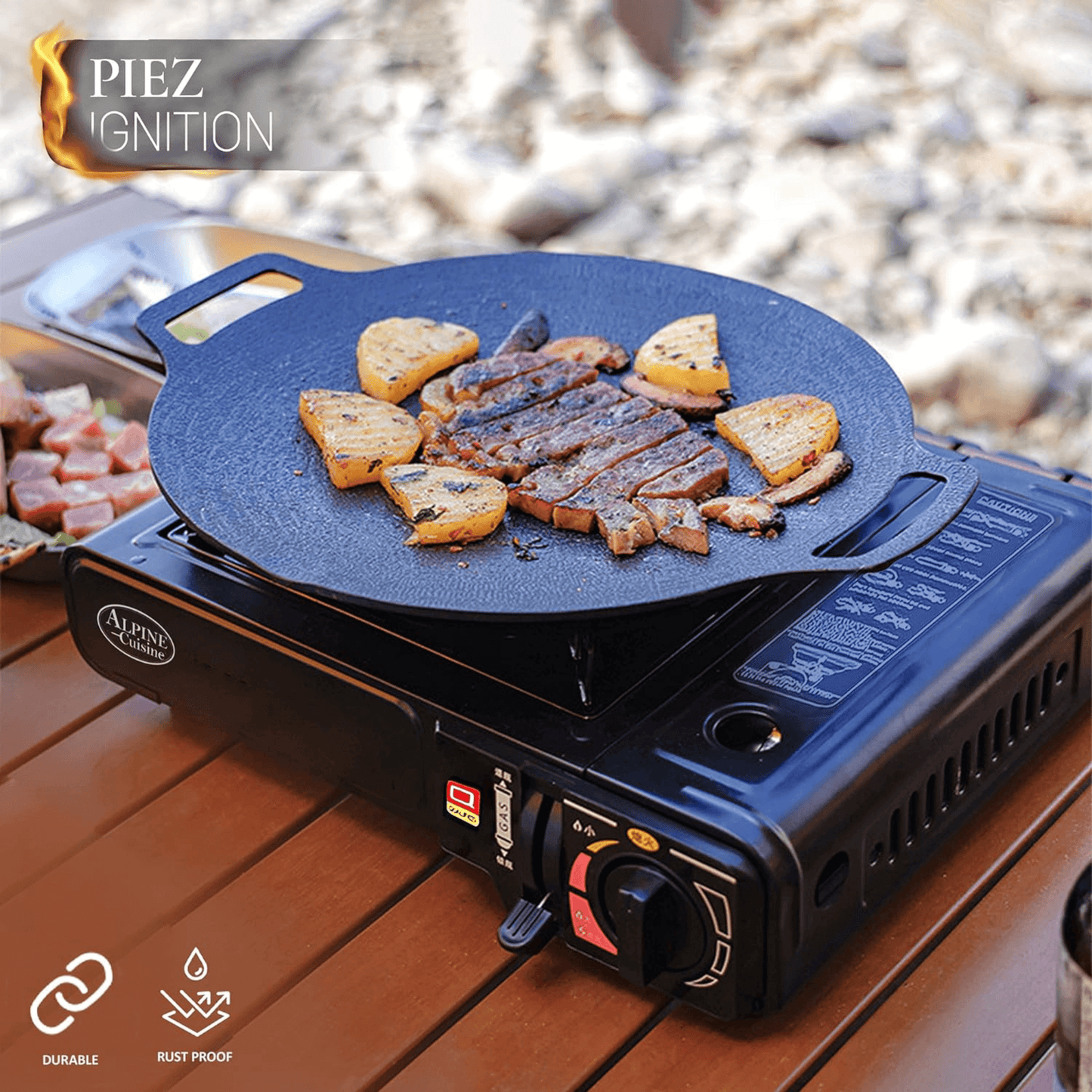 Alpine Cuisine / Lightweight Portable Gas Stove