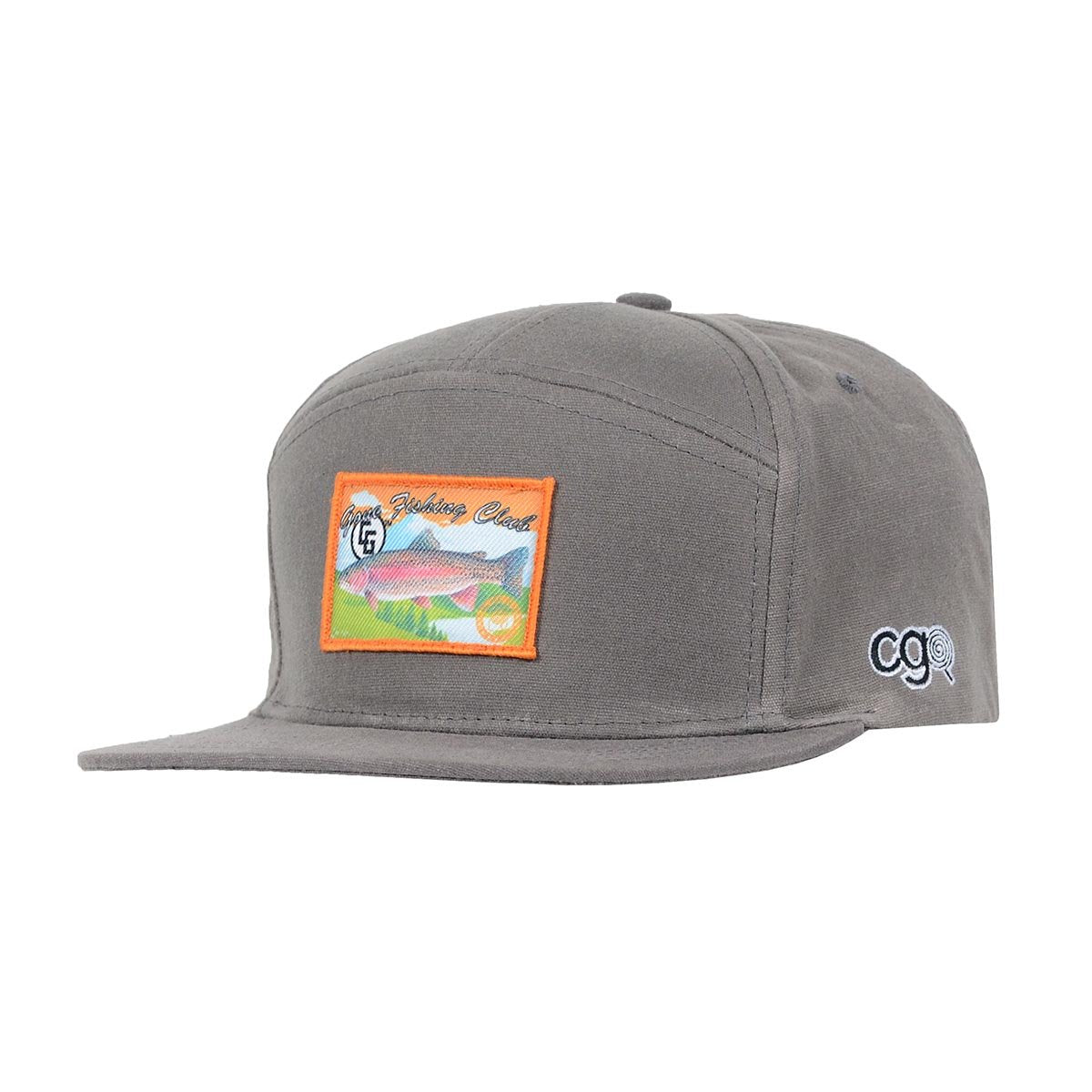 CG \ 7 Panel Hat \ Gone Fishing
