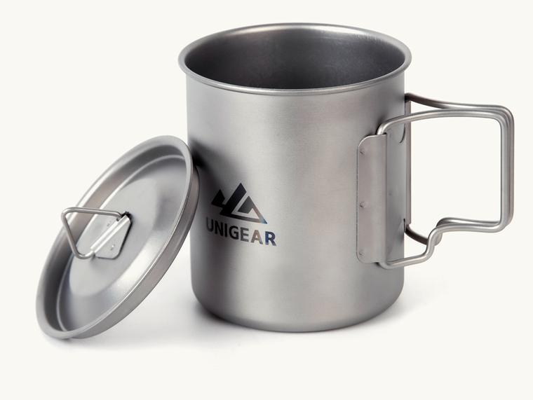 Unigear 100% Titanium Camping Cup 450ml