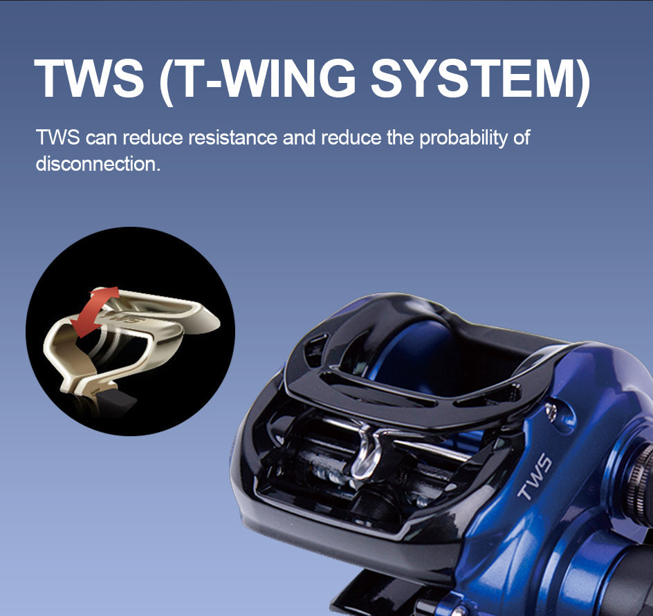 Daiwa Coastal TWS 200SL Baitcasting Reel